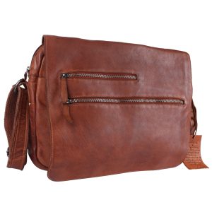 Alternative view of Spring St. Leather Messenger Bag