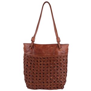 Alternative view of Clover Leather Tote Bag