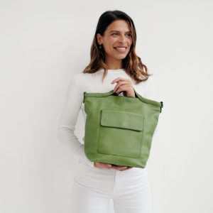 Alternative view of Bianca Leather Crossbody Bag