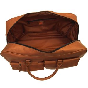 Alternative view of Prime Time Leather Duffel Bag