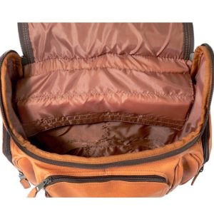 Alternative view of Explorer Leather Laptop Backpack